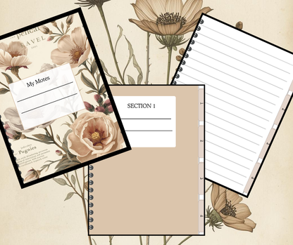 Digital Notebook Hyperlinked PDF Downlaod