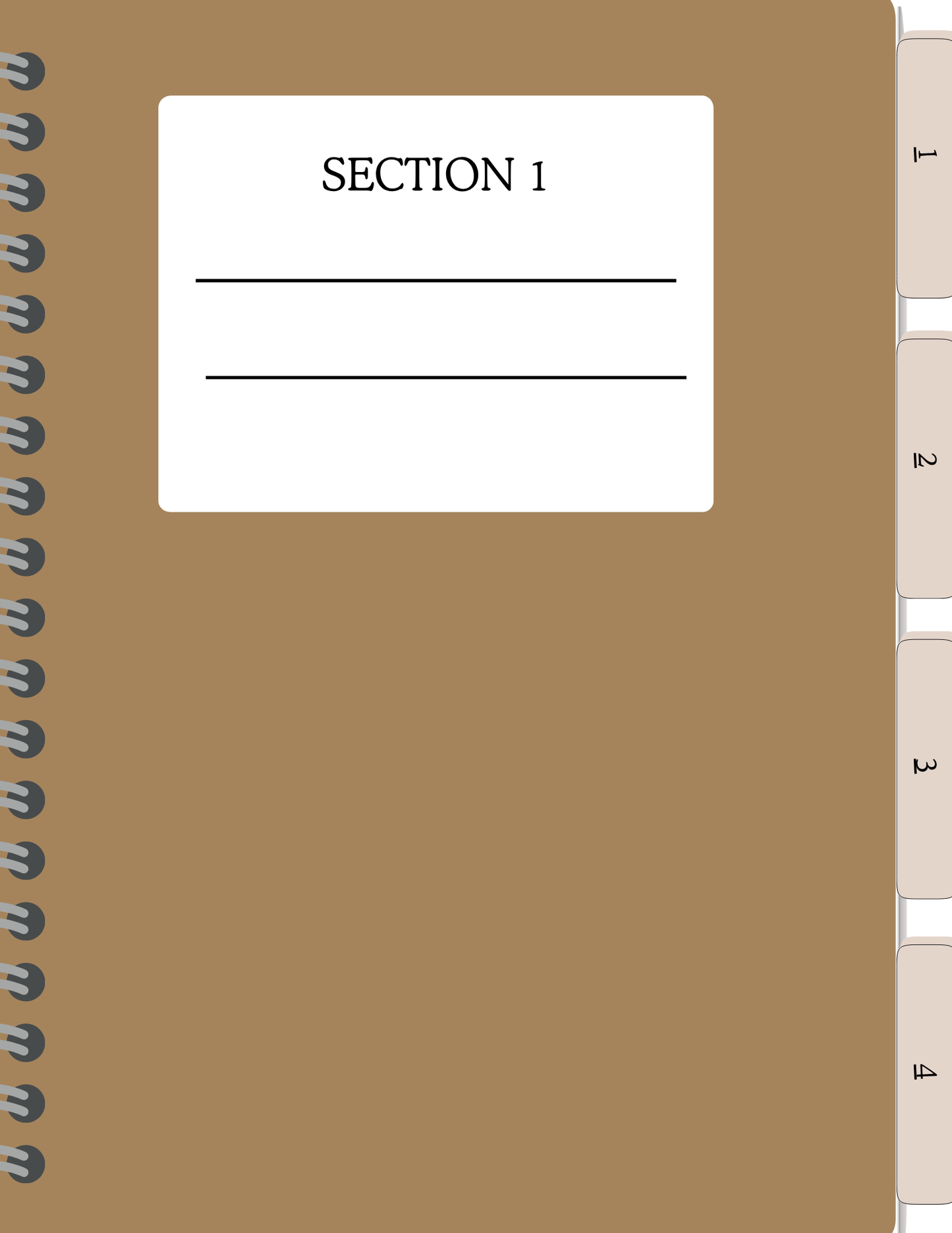 Digital Notebook Hyperlinked PDF Downlaod