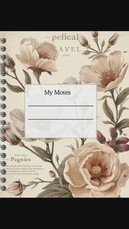 Digital Notebook Hyperlinked PDF Downlaod